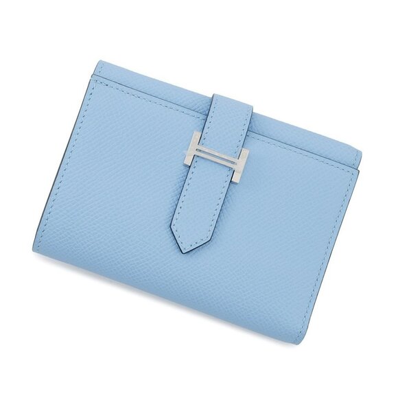 HERMES Bean Combine Verso Epsom Celeste/Vert Jade - Picture 1 of 10